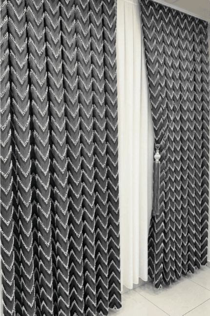 Sakallı Fon Perde Nadir 2 Renk Seçenekli