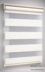Pliseli Zebra Perde | Redüktörlü Sistem, Metal Ayaklı, Premium Zebra Perde - Görsel 3