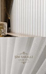 Brillant Sim Sakallı Çelik Tül Perde - Görsel 13
