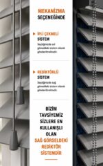 Beyaz Renk Ahşap Jaluzi Perde - Görsel 13