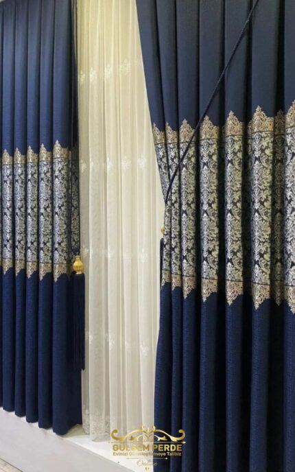 Damaks Pano Fon Perde – 7 Renk Seçenekli, Ütü İstemez Kırışmaz Dekoratif Fon Perde