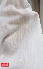 Brillant Naturel Keten Bambu Ekru
