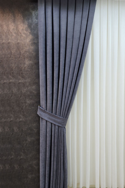 Mosso Daımunt Düz Fon Perde 12 Renk Seçenekli