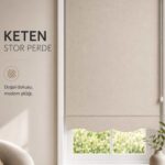 Mat Keten Stor Perde – 14 Renk Seçenekli | Doğal Görünüm ve Modern Şıklık