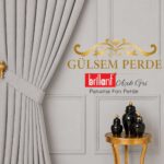 Brillant Açık Gri Panama Fon
