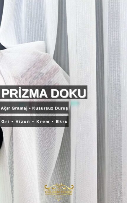 Prizma Tül Perde
