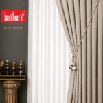 Brillant Bej Keten Fon Perde 981 – Özel Ölçü