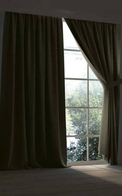 Taç Blackout Karartma Perde – Işık Geçirmez, Çift Katmanlı, Ütü İstemez