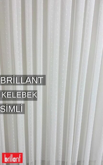 Kelebek Sakallı Simli Tül