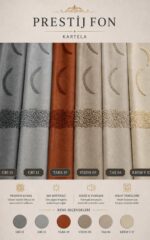 Sakallı Fon Perde FJ570044 - Görsel 2