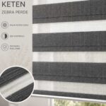 053 Kalın Keten Zebra Perde | Bohem Dokulu, Özel Ölçü, Premium Zebra Perde
