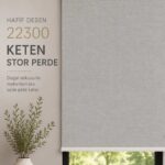 22300 Hafif Desenli Stor
