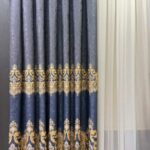 Hazır Dikili 2 Adet Fon Perde 90x260 cm | 1 Çift (2 Kanat) | Teşhir Ürünü