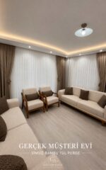 Taç Simsiz Bambu Tül Perde - Görsel 2