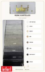 Brillant File Tül Perde – Özel Ölçü - Görsel 2